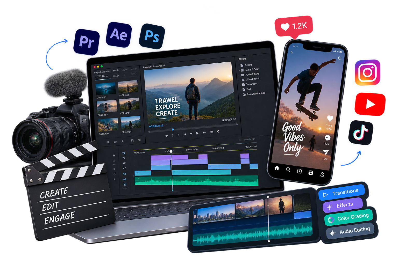 Video Editing & Reels